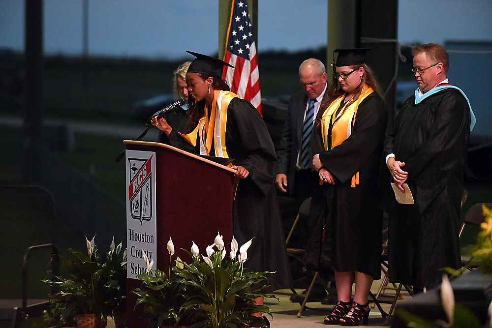 Wicksburg High School graduation